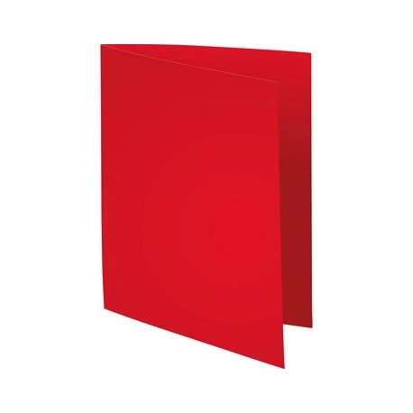 Lot de 100 chemises standard rouge 180 g