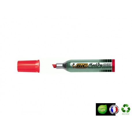 BIC Marqueur Marking Onyx® 1481 pointe biseautée Rouge