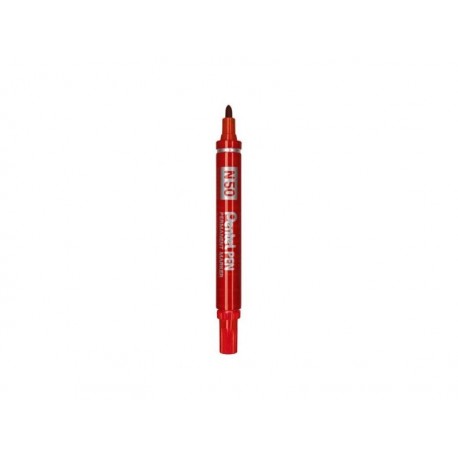 PENTEL Marqueur N50 pointe ogive Rouge