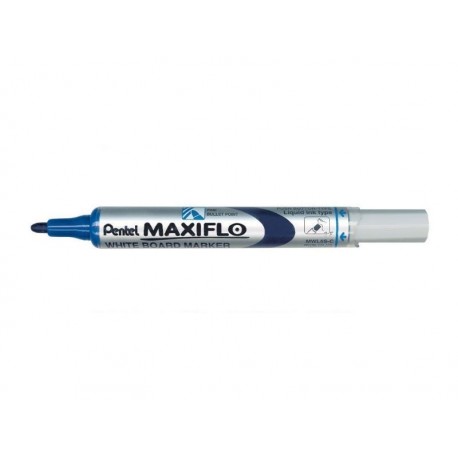 PENTEL Marqueur Maxiflo MWL5S pointe ogive Bleu