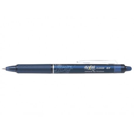 PILOT Roller encre effaçable Frixion ball Clicker Bleu