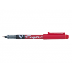 PILOT Feutre Vsign pen Rouge