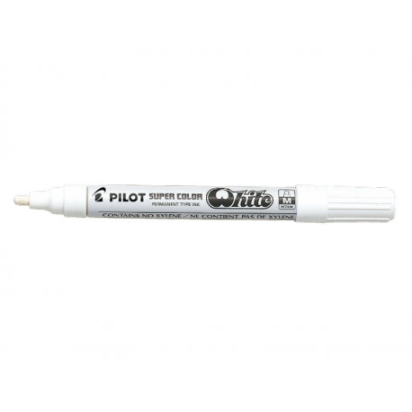 Feutre Pilot Super Color White