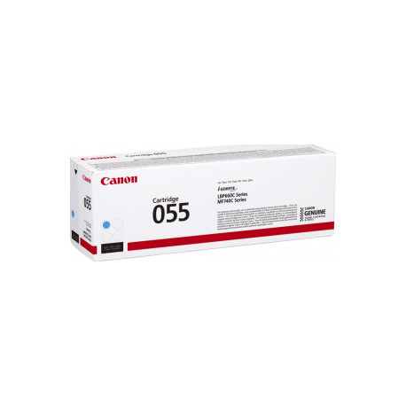 CANON CRG055 Cartouche Toner Cyan 2 100 pages