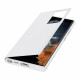 Galaxy S22 Ultra Smart Clear View Cover Blanc SAMSUNG - EF-ZS908CWEGEW