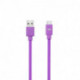 Câble USB-C / USB plat USB 3.1 gen 2 - 1m - Violet