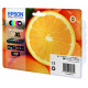 EPSON 33XL Oranges Multipack Encres N,NP,C,M,J 47ml