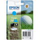 EPSON Golf 34XL Cartouche Encre Durabrite Cyan 10,8ml