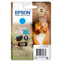 EPSON 378XL Ecureuil Cartouche Encre Claria Photo Cyan 9,3ml