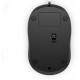 Souris Filaire HP 1000 Noire - galbée - cordon 1,5m - pour droitiers et gauchers