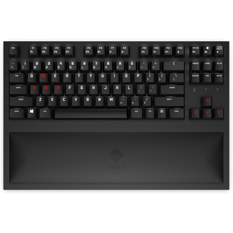 HP OMEN Spacer Noir - Clavier TKL sans fil - Temps de réponse 1ms