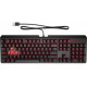 HP OMEN LED Noir Rouge - Clavier de jeu encodeur - Commutateurs mécaniques CHERRY MX Rouge - LED pour chaque touche