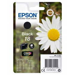 EPSON 18 Cartouche Paquerette Encre Claria Home Noir 5,2ml Alarme