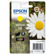 EPSON 18 Cartouche Paquerette Encre Claria Home Jaune 3,3ml Alarme