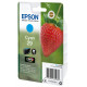 EPSON 29 Cartouche Fraise Encre Claria Home Cyan 3,2ml Alarme