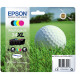 EPSON 34XL Pack 4 cartouches Golf - Noir (16,3ml), Cyan, Jaune, Magenta (10,8ml)