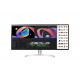 LG Ecran 34" 34WK95UP-W - LED - 21 9 - 5K 5120x2160 - 2xHDMI Display Port - 2xUSB - Inclinable - Hauteur réglable