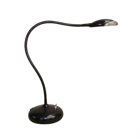 ALUMINOR Lampe de bureau LED SNAKE LT Noir - Bras flexible