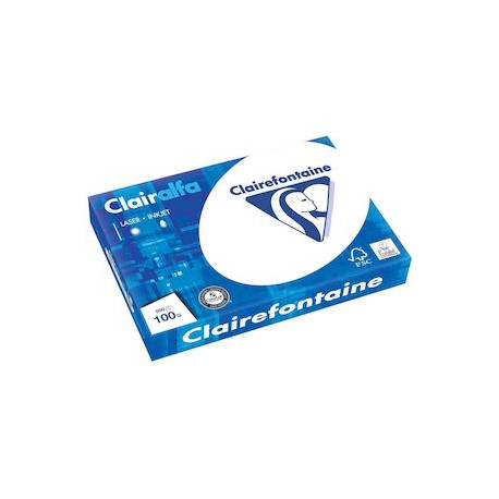 CLAIREFONTAINE Ramette Clairalfa 500 feuilles A3 100g