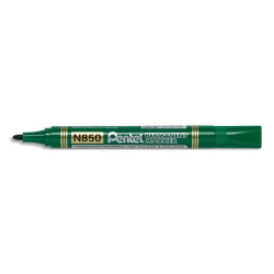 PENTEL Marqueur permanent retractable rechargeable et pointe ogive Vert