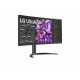 ECRAN 34" LG 34WQ75C-B Incurvé Noir - 2xHDMI DP 2xUSB USB-C - 2 Haut-Parleurs 7W - Inclinable - Hauteur ajustable