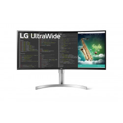 ECRAN 35" LG 35WN75CP-W Incurvé - 21 9 - UltraWide - 2xHDMI - DisplayPort - USB-C - USB 3.0 - Hauteur reglable