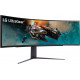 ECRAN 49" LG 49GR85DC-B Gaming Incurvé Noir 32 9 - 2xHDMI 1xDP 3xUSB Haut-Parleurs - Hauteur réglable - Orientable - Inclinable