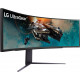 ECRAN 49" LG 49GR85DC-B Gaming Incurvé Noir 32 9 - 2xHDMI 1xDP 3xUSB Haut-Parleurs - Hauteur réglable - Orientable - Inclinable