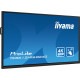 Ecran 86" IIYAMA TE8612MIS-B2AG LFD - Anti-reflet - Haut-parleurs - VGA 3xHDMI USB-C Media 6xUSB HUB - Tactile PureTouch-IR