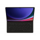 SAMSUNG Book Cover Keyboard Slim Galaxy Tab S9 Ultra - Sans Touch Pad - Clavier non-amovible - Noir - EF-DX910BBEGFR