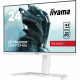 Ecran 23,8" IIYAMA G-Master GB2470HSU-W5 Red eagle Blanc Fast IPS - 165Hz - 1xHDMI 1x DP 2xUSB - FreeSync - Hauteur réglable