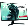 Moniteur 27" IIYAMA G-MASTER G2766HSU-B1 Red Eagle Incurvé 165 Hz - 2xHDMI DP 2xUSB HUB - Haut-Parleurs - Black Tuner FreeSync