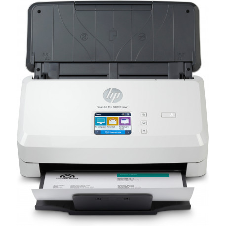 HP ScanJet Pro N4000 snw1 Scanner à défilement recto-verso - 40 ppm - Chargeur auto 50 feuilles - recto-verso