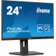 Ecran 23,8" IIYAMA ProLite XUB2493HSU-B6 - Dalle IPS Ultra mince - 16 9 - 100Hz - HDMI DP Haut-Parleurs - Pied réglable hauteur