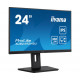 Ecran 24" IIYAMA ProLite XUB2492HSU-B6 - IPS - 16 9 - Ultra mince - Haut-Parleurs - VGA HDMI DP USB-HUB - Pied réglable