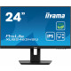 Ecran 23,8" IIYAMA ProLite XUB2463HSU-B1 - IPS Ultra mince - HDMI DP USB HUB (3.2) - Haut-Parleurs -Pied réglable - Produit eco