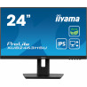 Ecran 23,8" IIYAMA ProLite XUB2463HSU-B1 - IPS Ultra mince - HDMI DP USB HUB (3.2) - Haut-Parleurs -Pied réglable - Produit eco