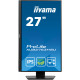 Ecran 27" IIYAMA ProLite XUB2763HSU-B1 - IPS Ultra mince - HDMI DP USB HUB (3.2) - Haut-Parleurs - Pied réglable - Produit eco