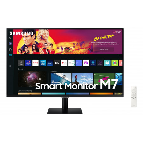 ECRAN 32" SAMSUNG S32BM700UP Smart Monitor M7 VA 4ms 300cd m² - HDMI USB-C USB Bluetooth Wifi 60Hz Réglable Inclinaison