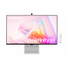 Ecran 27" Samsung ViewFinity S90PC Gris clair - 60Hz - 5120x2880 IPS 16 9 - USB-C Mini DP Thunderbolt4 - Webcam - Pied réglable