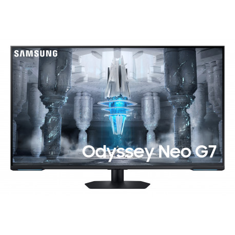 Ecran 43" Samsung Gaming ODYSSEY NEO G7 - 3840x2160 144Hz - HDMI DP USB LAN Haut-parleurs Pied inclinable SmartTV AMD FreeSync