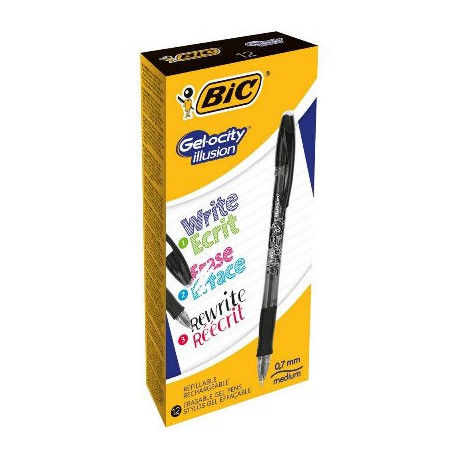 BIC Bic Gelocity Illusion Noir