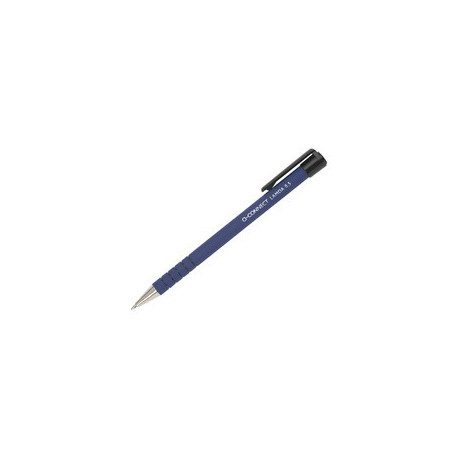 QCONNECT Stylo Bille Retractable 0.7Mm Bleu