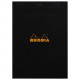 RHODIA Bloc Notes Rhodia A4 80F 5X5 - Noir