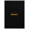 RHODIA Bloc Notes Rhodia A4 80F 5X5 - Noir