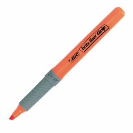 BIC Surligneur Highlighter Grip Orange