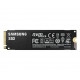 SAMSUNG SSD SERIE 980 PRO M.2 - 2To - 2280 PCIe 4.0 x4 NVMe 1.3c - MZ-V8P2T0BW