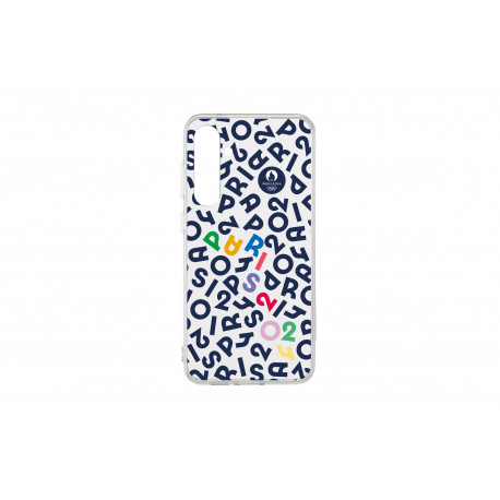 SAMSUNG Coque Lettres Paris 2024 pour Samsung Galaxy S23 FE - GP-JO24LETTRES