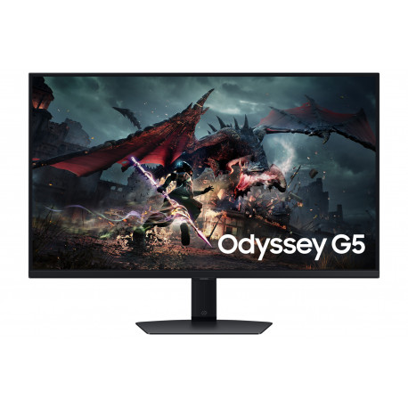 Samsung Odyssey G5 - Ecran 32" Gaming - WQHD - 2560x1440 - 350cd m² - 180Hz - HDMI DP - Pivotable Orientable