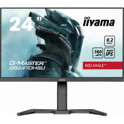 IIYAMA G-Master GB2470HSU-B6 Ecran 23.8" Red eagle - 1920x1080 - 300cd m² - 180Hz - HDMI DP 4xUSB HUB 3.2 - Pied réglable